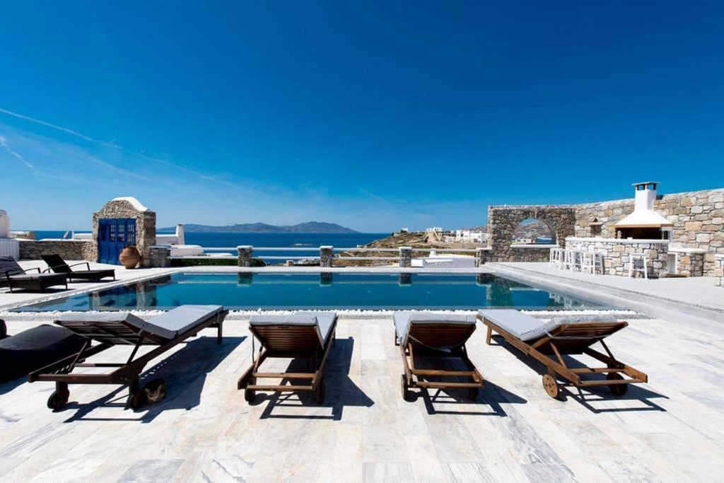Villa Orion Mykonos - Blue Views Mykonos Villas Mykonos Town Eksteriør bilde