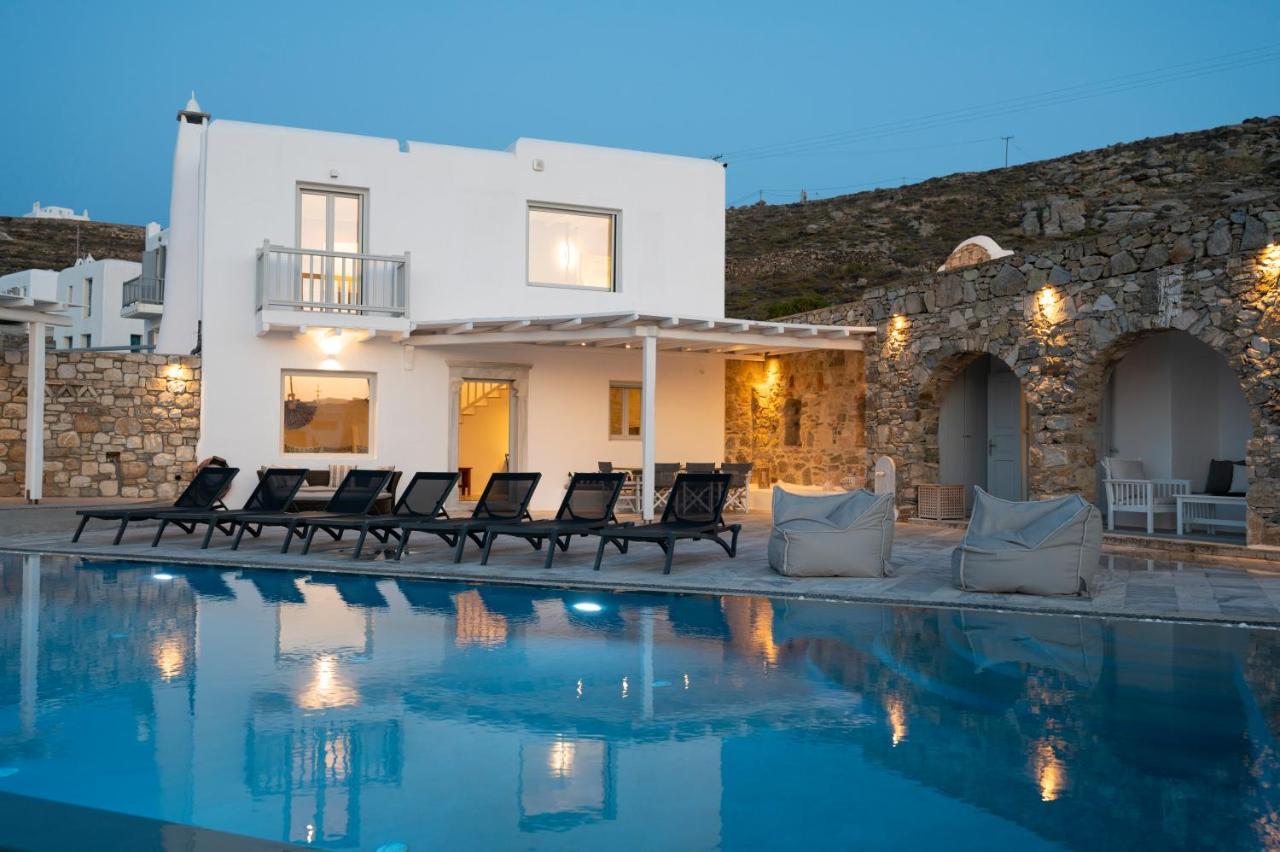 Villa Orion Mykonos - Blue Views Mykonos Villas Mykonos Town Eksteriør bilde