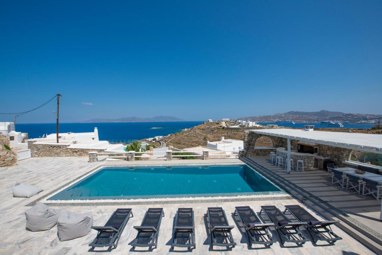 Villa Orion Mykonos - Blue Views Mykonos Villas Mykonos Town Eksteriør bilde