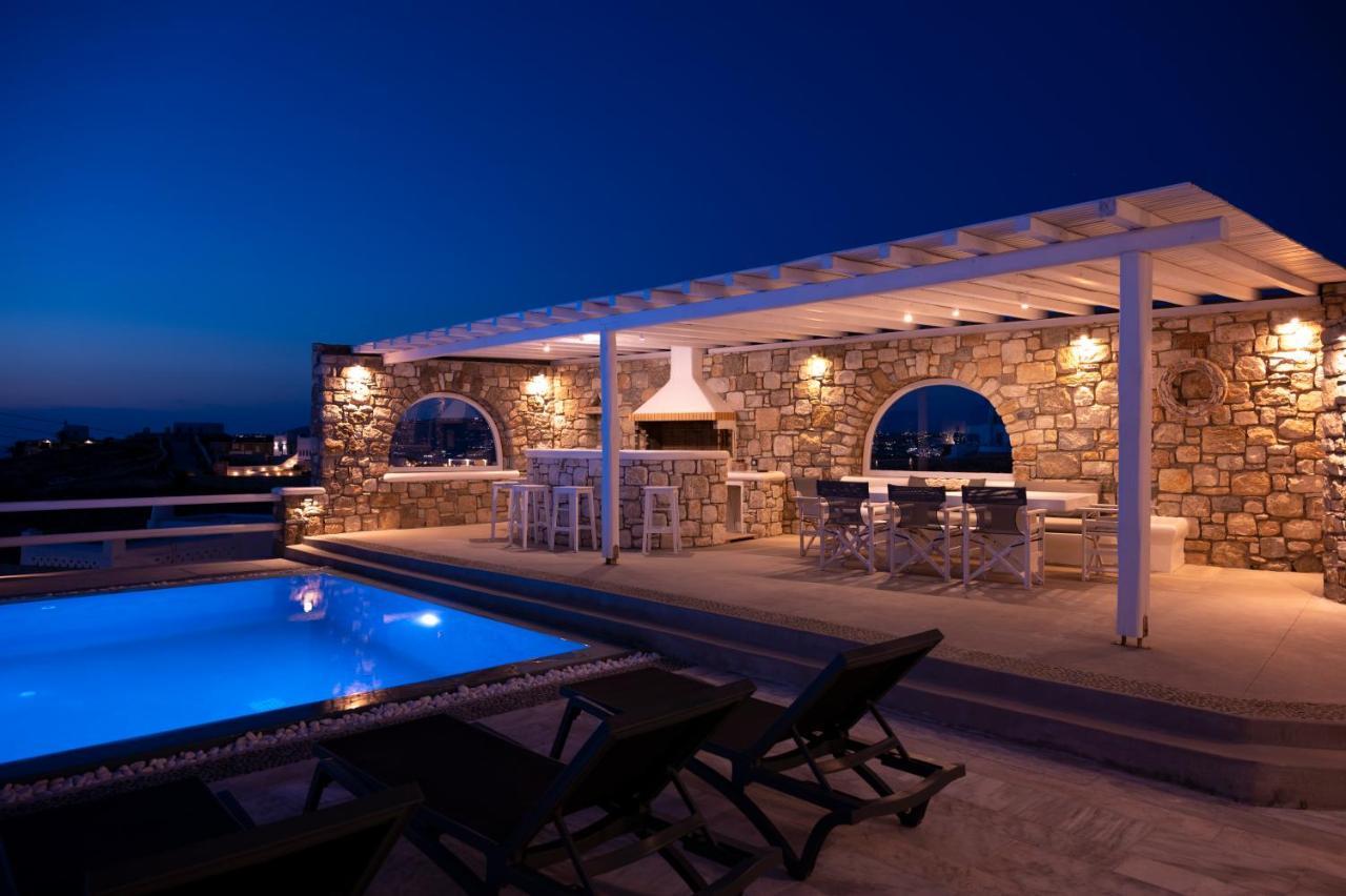 Villa Orion Mykonos - Blue Views Mykonos Villas Mykonos Town Eksteriør bilde